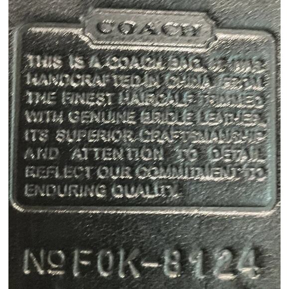 Y2K Coach Legacy Demi Black Pony Hair Shoulder Bag - F0K-8124 EUC - AMAZING Cond - Picture 2 of 7